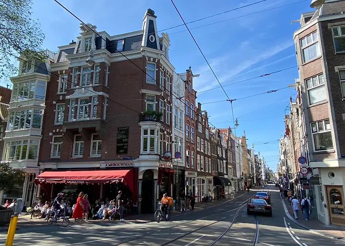 Joyjoyjoy The White Wilde Ecolicious In A Historic Canalhouse From 1799 With Terrace At The Canals 3* 암스테르담