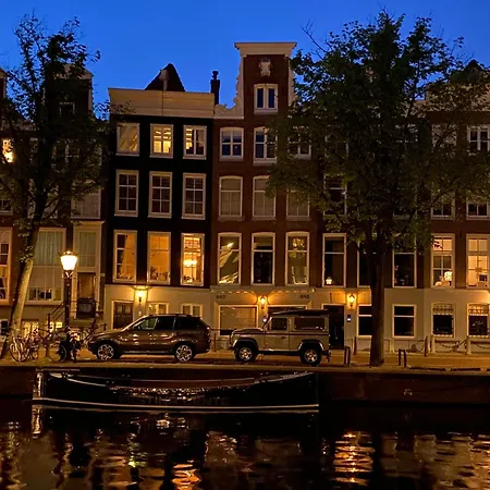 Pensión Joyjoyjoy The White Wilde Ecolicious In A Historic Canalhouse From 1799 With Terrace At The Canals Ámsterdam
